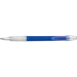 Frosted Plastic Ballpoint Pen Blue